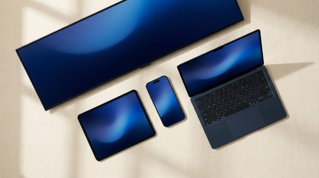 French IPTV on a smart TV, tablet, smartphone and laptop